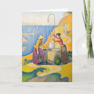 Carte Paul Signac - Femmes au puits