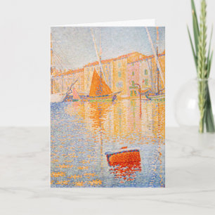 Carte Paul Signac - La Bouée rouge, Saint-Tropez