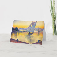 Paul Signac - Le Port au coucher du soleil, Opus 2