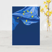 Carte pavillon européen (Fleur jaune)