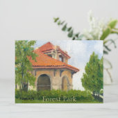 Carte Pavillon mondial des expositions pittoresque 1904  (Debout devant)