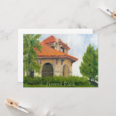 Carte Pavillon mondial des expositions pittoresque 1904  (Devant/Arrière en situation)