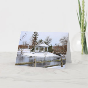 Carte Pavillon Rudolph en hiver