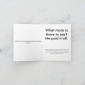 Carte Payé en entier (Intérieur)