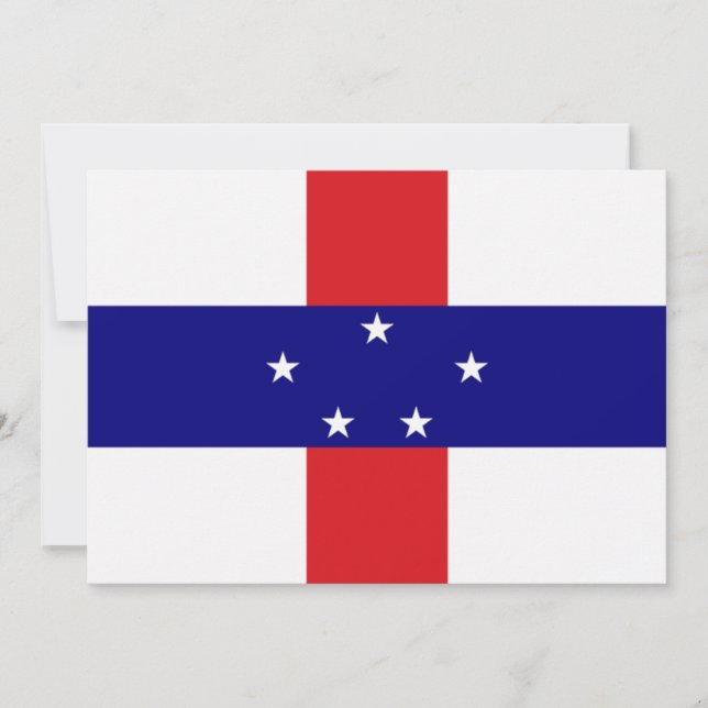 Carte Pays-Bas Antilles (Devant)