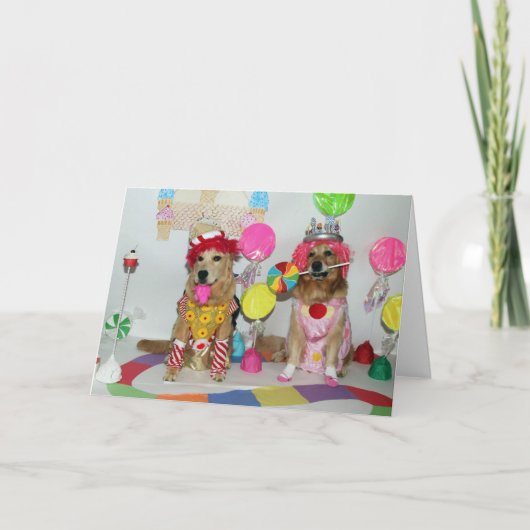 Carte Pays de Candy Golden Anniversaire (Devant)