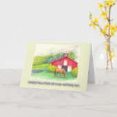 Carte pays de félicitations de mariage americana (Fleur jaune)