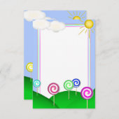 Carte Pays des sucettes (Devant / Derrière)