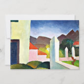 Carte Paysage africain par August Macke (Devant)