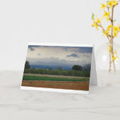 Carte Paysage agricole (Fleur jaune)