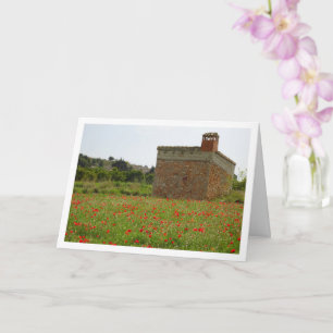 Carte Paysage Agritouristique Poppy Field