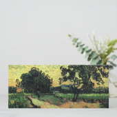 Carte Paysage avec Château d'Auvers par Vincent van Gogh (Debout devant)