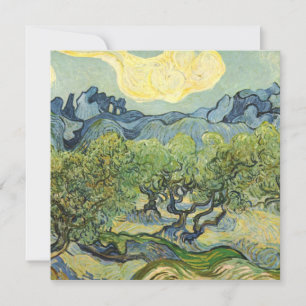Carte Paysage avec Olive Vincent Willem van Gogh