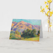 Carte Paysage californien | Arthur Merton Hazard (Fleur jaune)