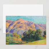 Carte Paysage californien | Arthur Merton Hazard (Devant / Derrière)