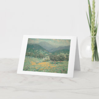 Carte Paysage californien avec Pavois (1213)