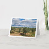 Carte Paysage Ciel du Verger (Devant)