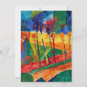 Carte Paysage Cubiste | Fritz Schaefler (Devant)