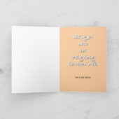 Carte Paysage de chêne et amis avec la plus profonde sym (Intérieur)