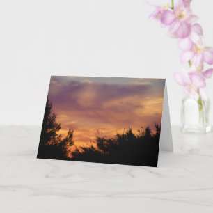 Carte Paysage de ciel pastel