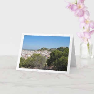 Carte Paysage de la ville de Lliria à Valence, Espagne