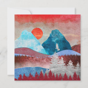 Carte Paysage de l'aigle d'argent