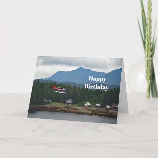 Carte Paysage de l'Alaska photo anniversaire (Devant)
