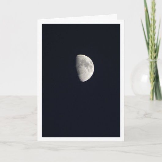 Carte Paysage de Lune Grey (Devant)