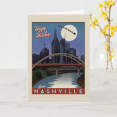 Carte Paysage de Nashville (Fleur jaune)