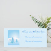 Carte Paysage de Noël (Debout devant)