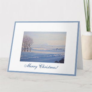 Carte Paysage de Noël islandais par Pola.B.Alex Card