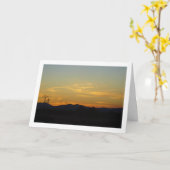 Carte Paysage de Sunset Highway (Fleur jaune)