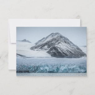 Carte Paysage de Svalbard