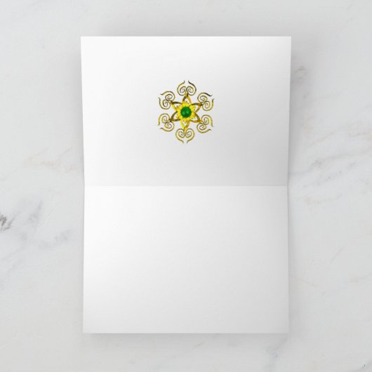 CARTE PAYSAGE DE TOSCANE AVEC COLLINES VERTES (Intérieur)