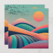 Carte Paysage des collines du Kaleidoscope (Devant / Derrière)