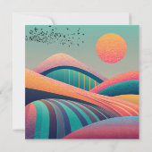 Carte Paysage des collines du Kaleidoscope (Dos)