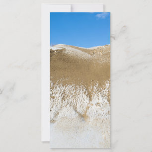 Carte Paysage des dunes d'hiver