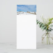 Carte Paysage des dunes d'hiver (Debout devant)