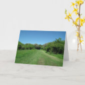 Carte Paysage d'été (Fleur jaune)