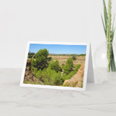 Carte Paysage du canyon à pin (Devant)