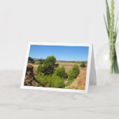 Carte Paysage du canyon à pin (Devant)