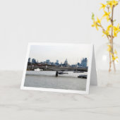 Carte Paysage du centre de Londres (Fleur jaune)