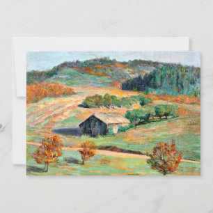 Carte Paysage du début de l'automne