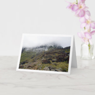 Carte Paysage du mont Snowdon, Snowdonia, Pays de Galles
