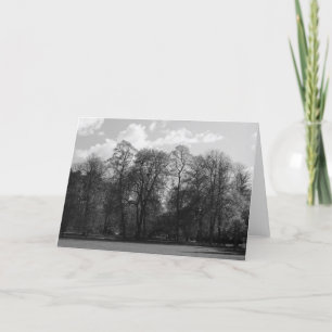 Carte Paysage du parc, Bute Park, Cardiff, Pays de Galle