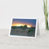 Carte Paysage du verger à ciel ouvert (Devant)