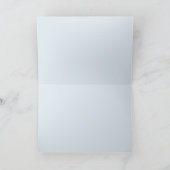 Carte Paysage Festif D'Hiver Avec Noël De Lapin (Intérieur)