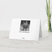 Carte paysage hiver (Dos)