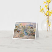 Carte Paysage Imaginaire (Fleur jaune)