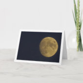 Carte Paysage lunaire de la Terre (Devant)